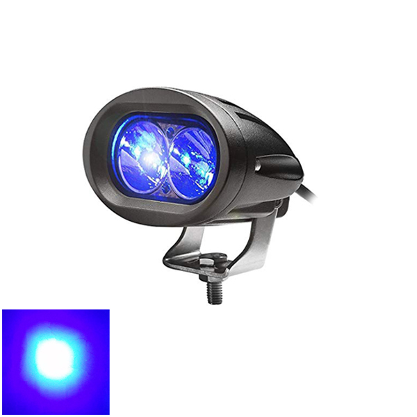 2D lens blue/red spot forklift light