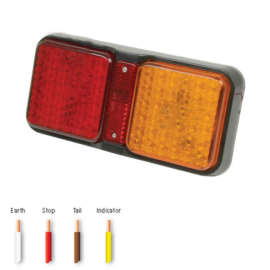 LED 2 Pod Combination Light With Reflector