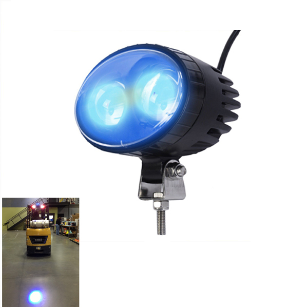 LED Blue Safety Spot Light