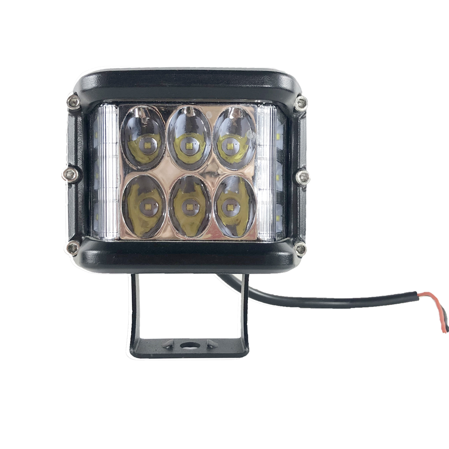 4" Side Shooter Pods Work Cube