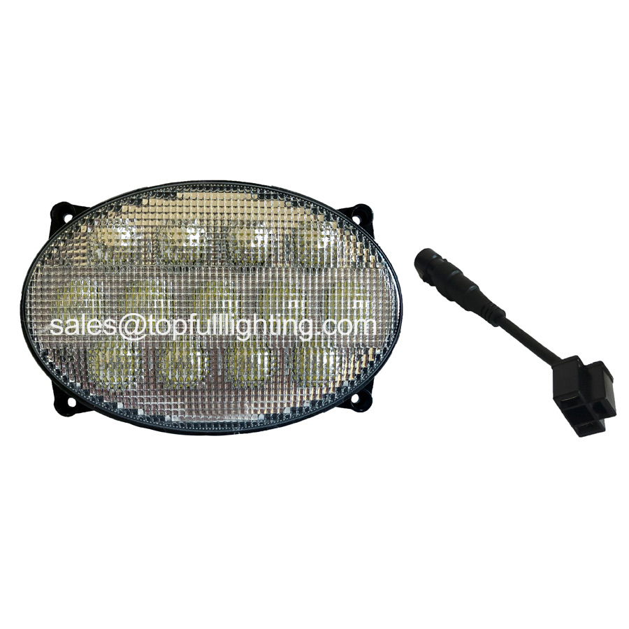 LED Oval Headlight for John Deere Tractors, TL7820