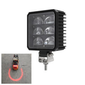 U-shaped Area Light Red Light Forklift Arc Safety Warning Light